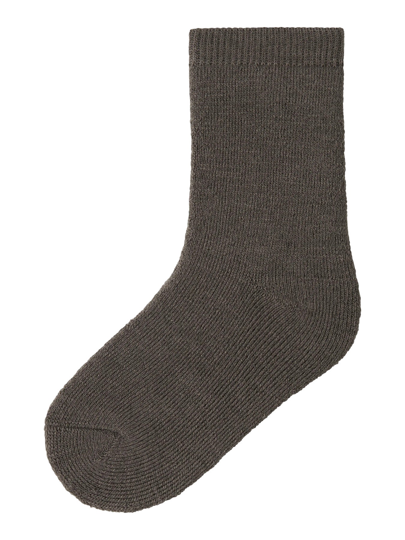Name It Mini Waksi brun ullstrumpa med merinoull för barn unisex flicka och pojke – Morel – 13229074