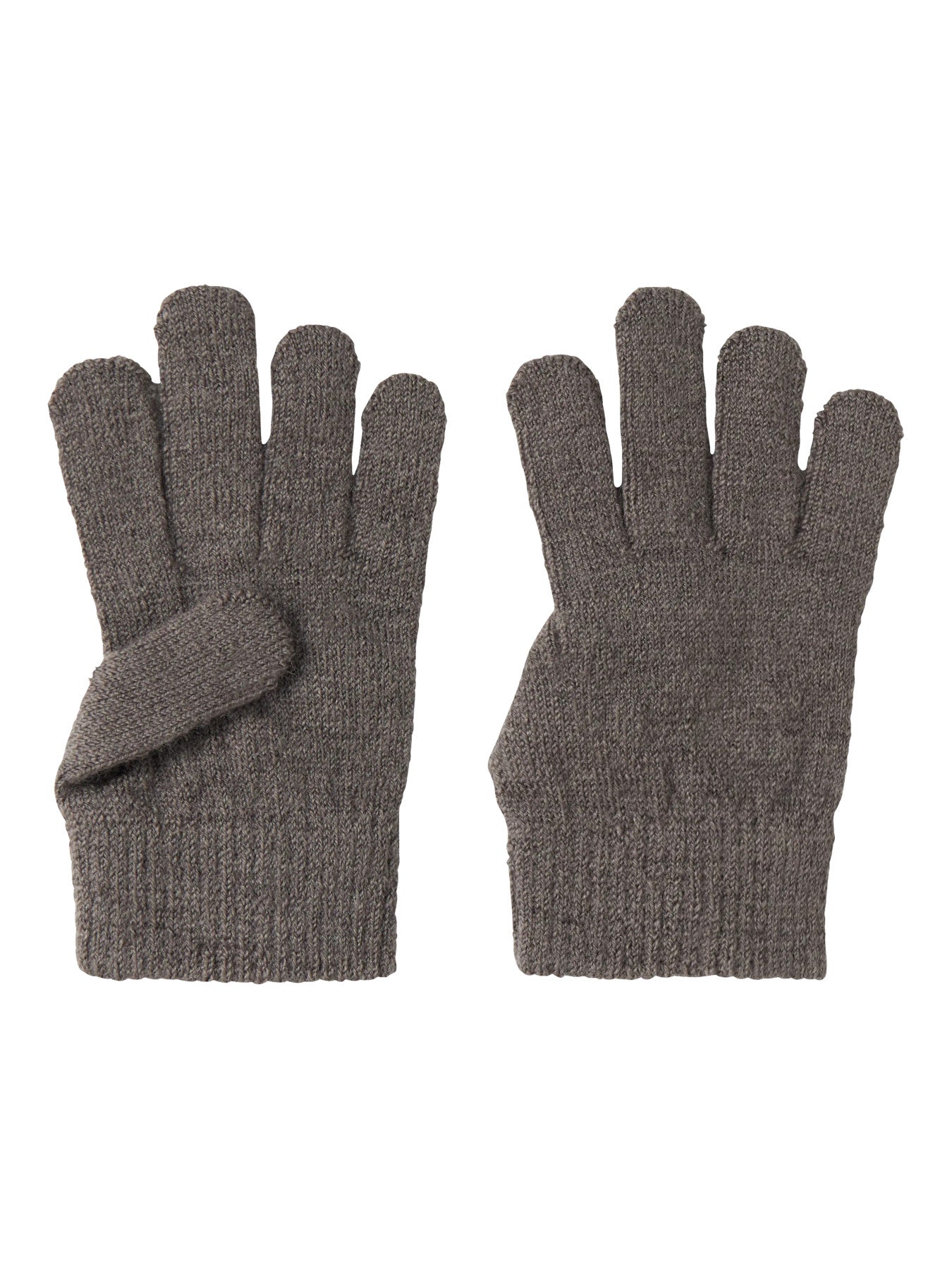 Name It Wholla stickade merinoullshandskar Morel för pojke kids