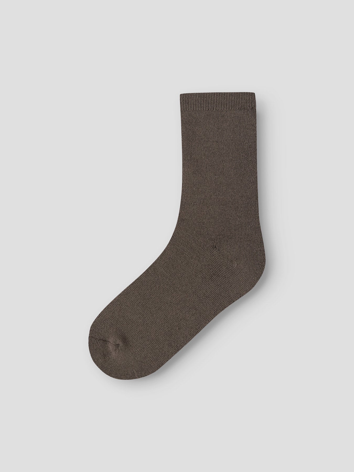 Name It Kids Waksi brun ullstrumpa med 45% merinoull för barn unisex flicka och pojke – Morel – 13229103