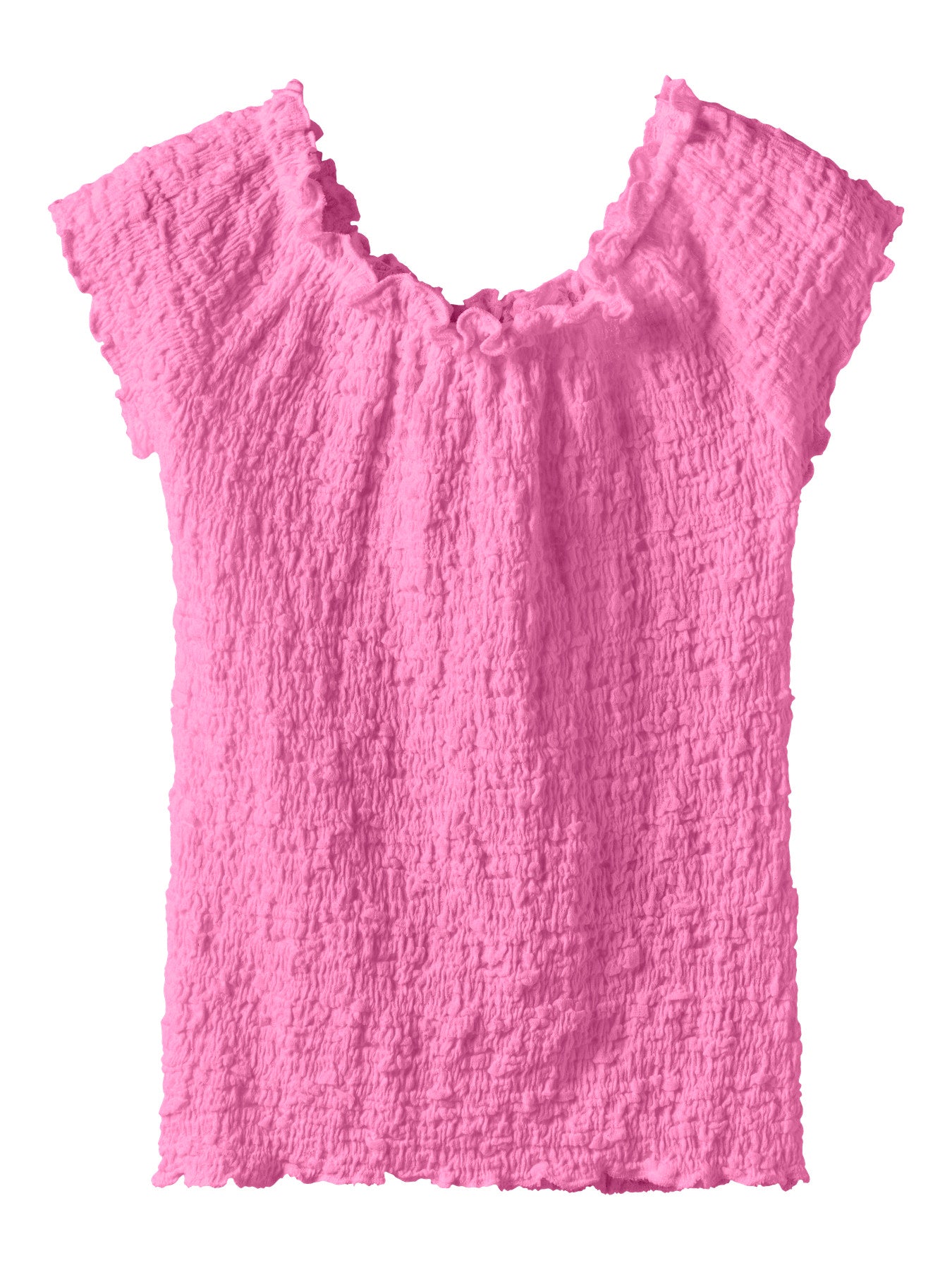 Rosa kortärmad topp till flicka. Fin rynkig t-shirt till tjej från Name it.
NKFHALISSE SS TOP NOOS
13229981