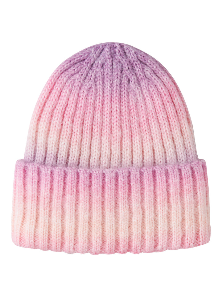 Name It Marshmellow stickad rosa mössa flicka mini Wild Orchid – 13232604