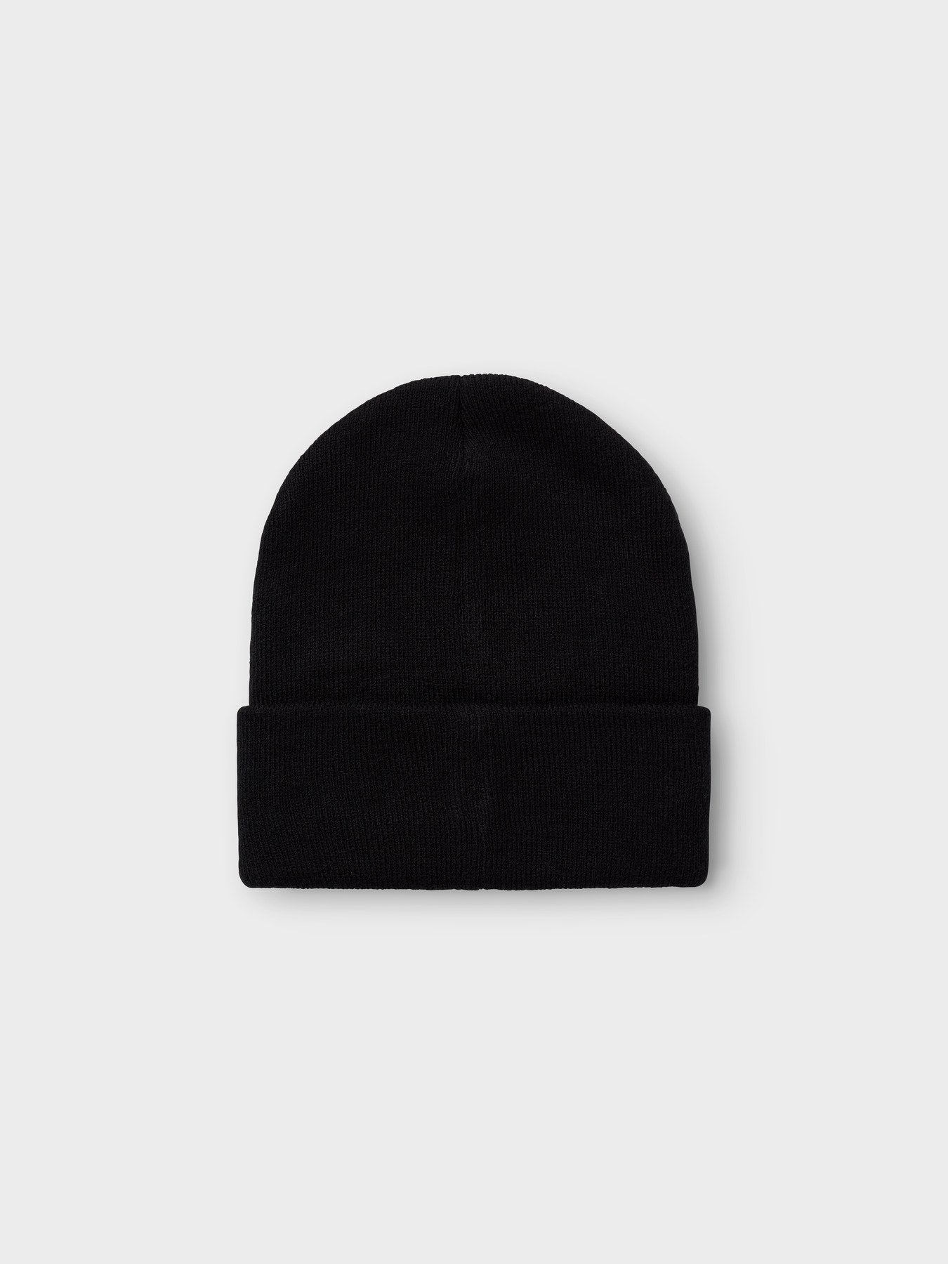 Name It Malik svart stickad mössa för barn kids unisex – 13233469