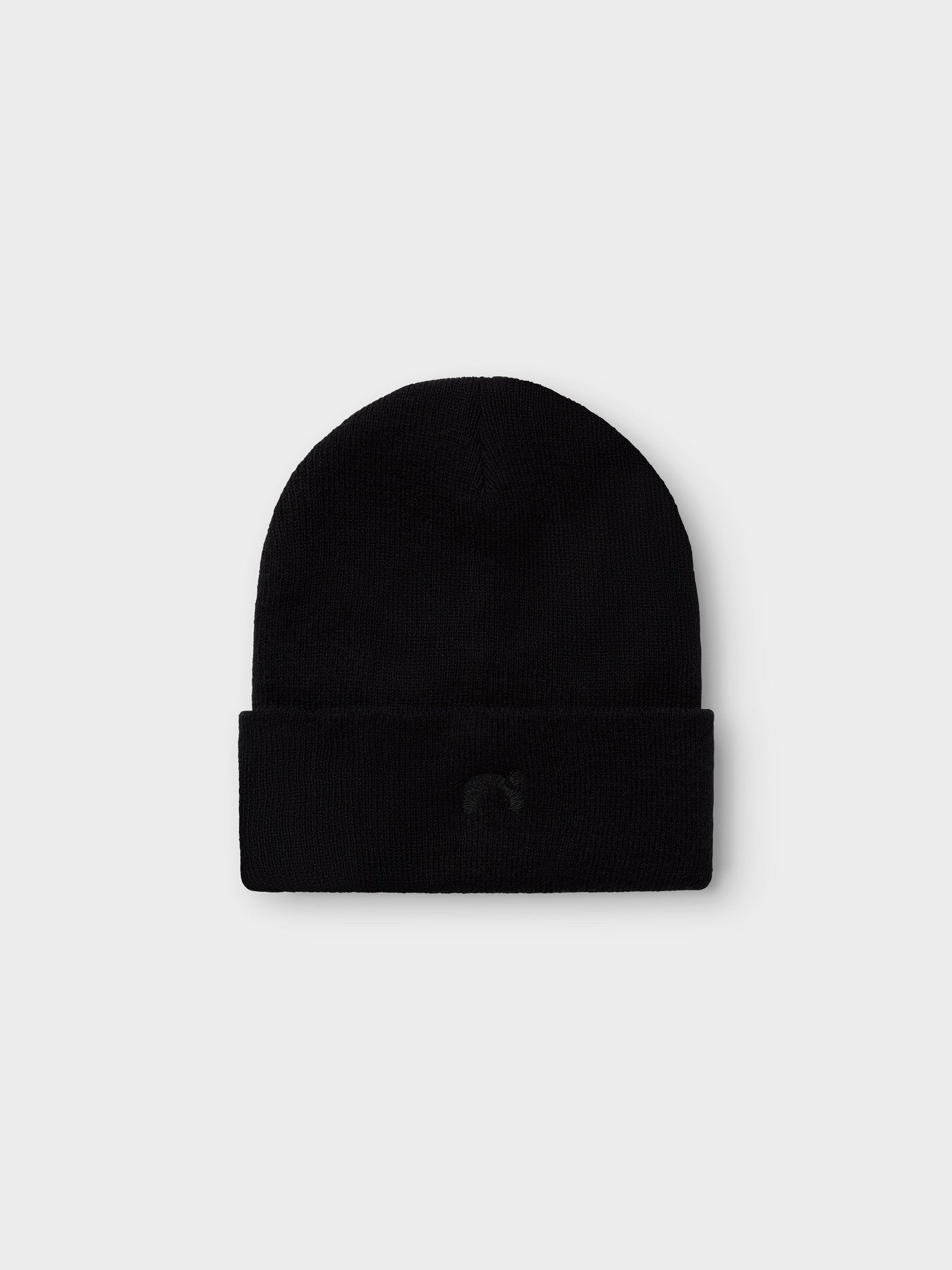 Name It Malik svart stickad mössa för barn kids unisex – 13233469