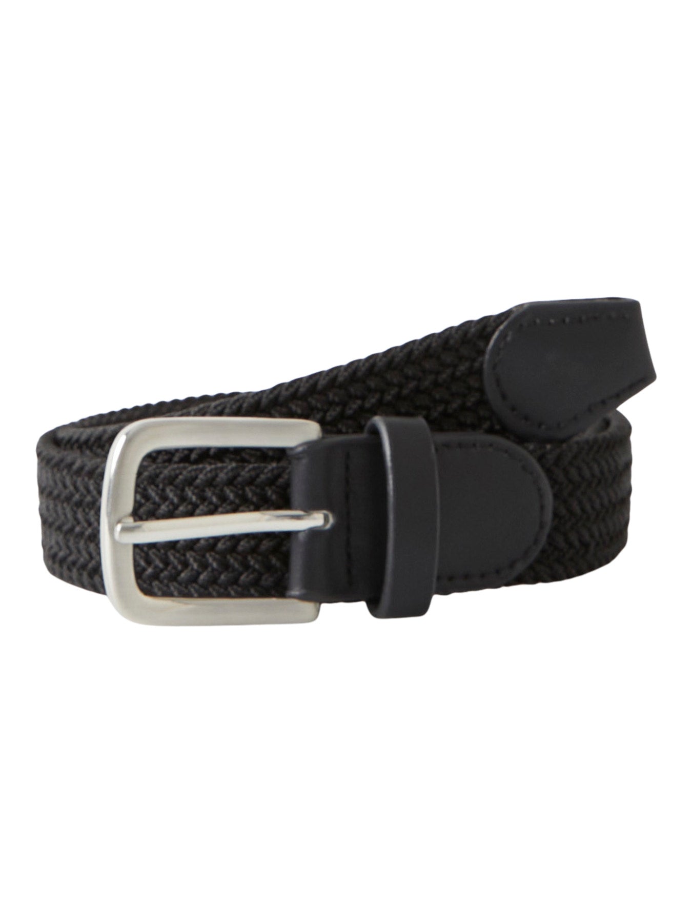 Name It flätat svart bälte för barn pojke i färgen Black.