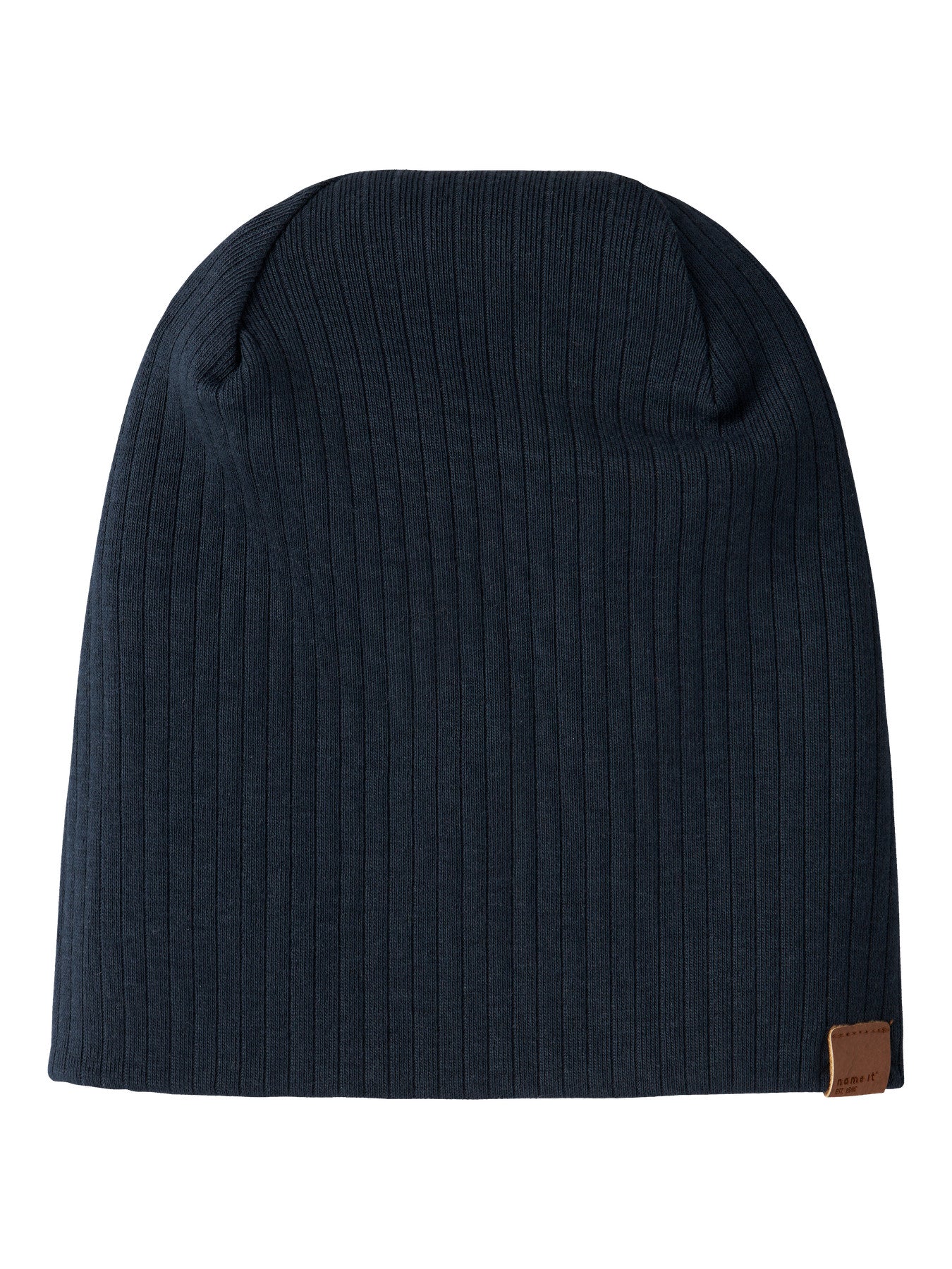 Ribbad mörk blå tunn vår mössa till pojke. Mjuk skön mössa i ekologisk bomull från Name it.
NMNMEX BEANIE
13238330