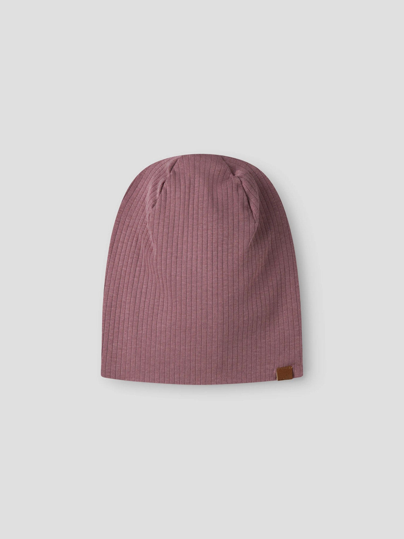 Name It Mini Mex gammelrosa ribbstickad mössa för barn unisex flicka och pojke – 13238330