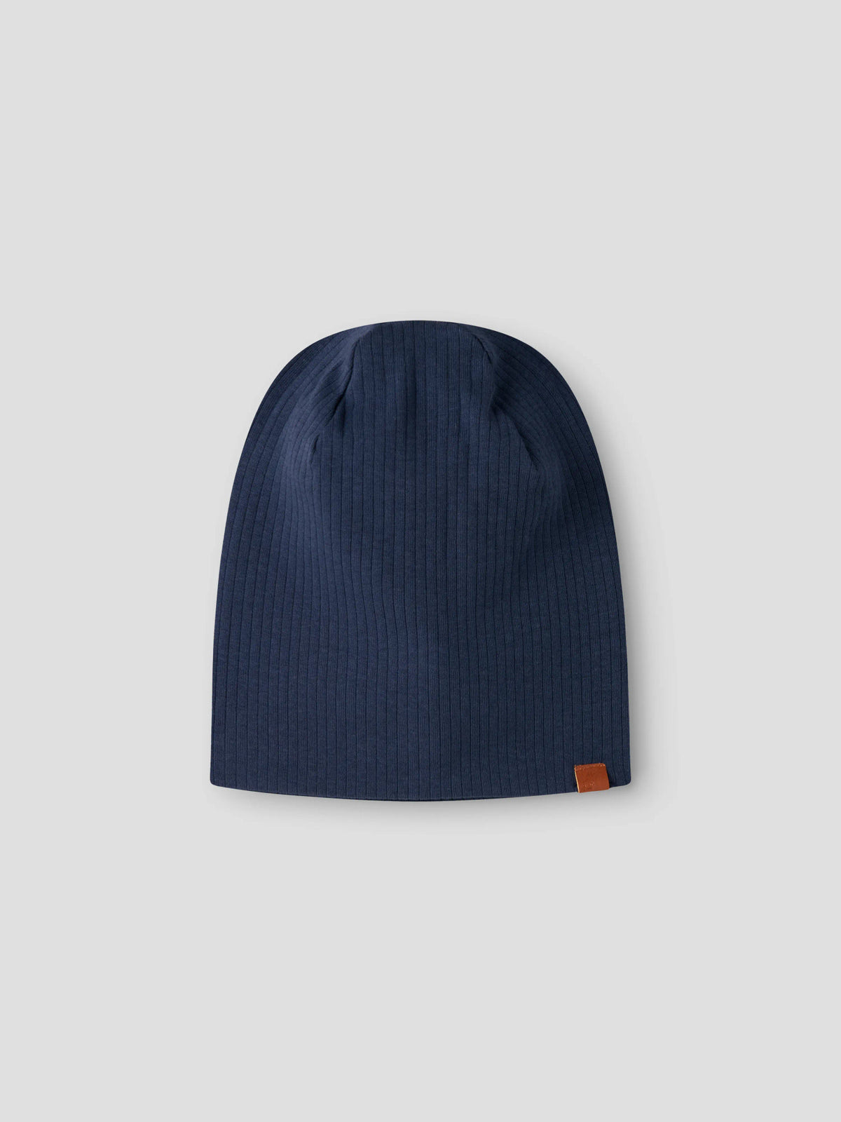Name It Kids Mex ribbstickad blå mössa unisex för barn – 13238331