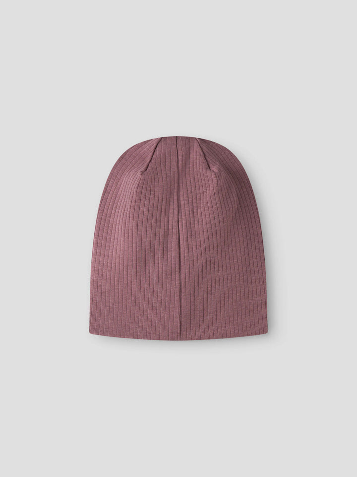 Name It Kids Mex ribbstickad gammelrosa mössa unisex för barn – 13238331