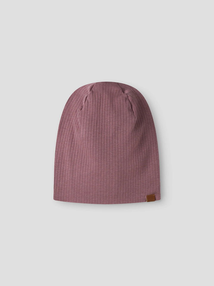 Name It Kids Mex ribbstickad gammelrosa mössa unisex för barn – 13238331