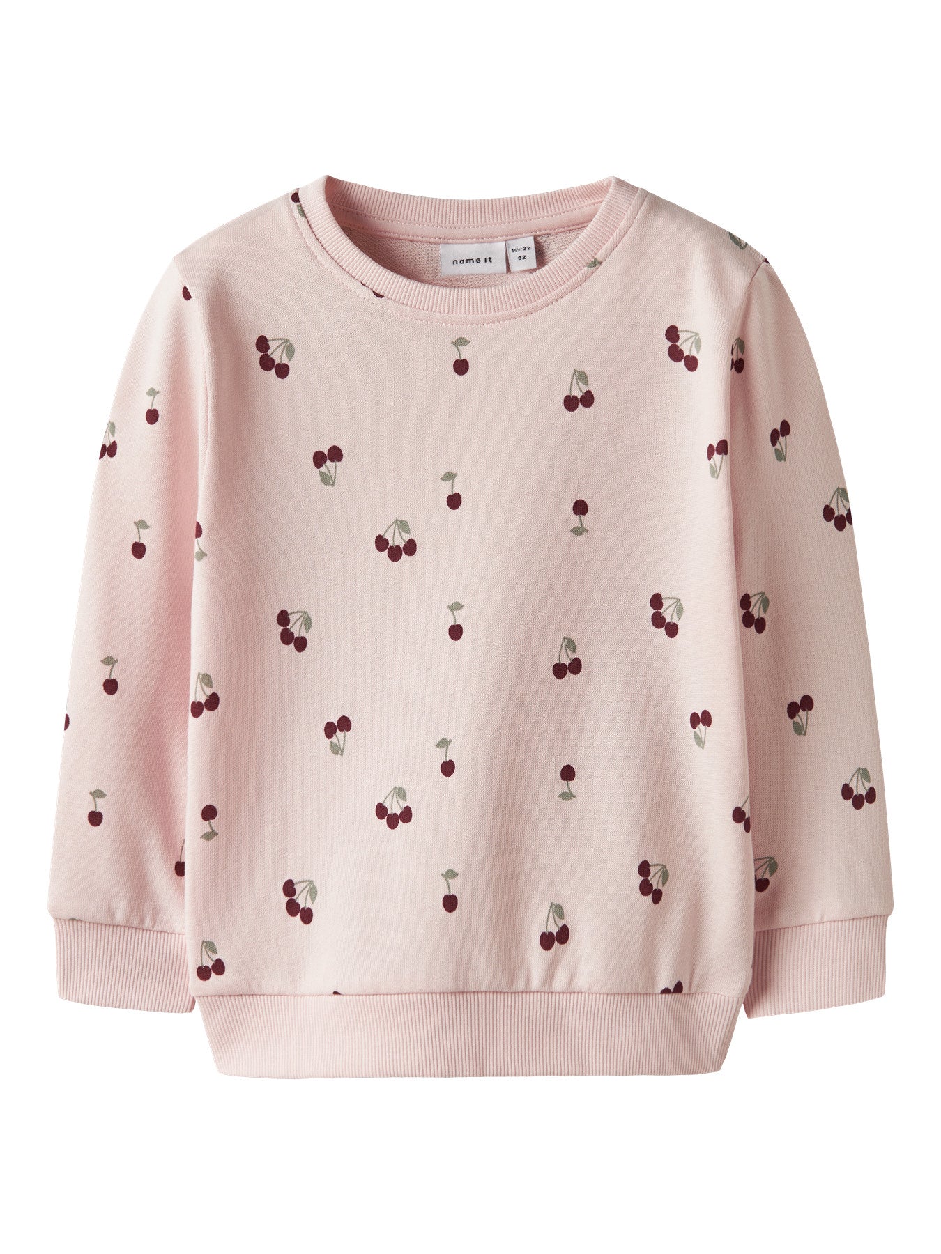 Ljus rosa mönstrad långärmad sweat tröja till flicka. Sweatshirt tröja med körsbär från Name it.
NMFVALBA LS SWEAT UNB NOOS
13238718