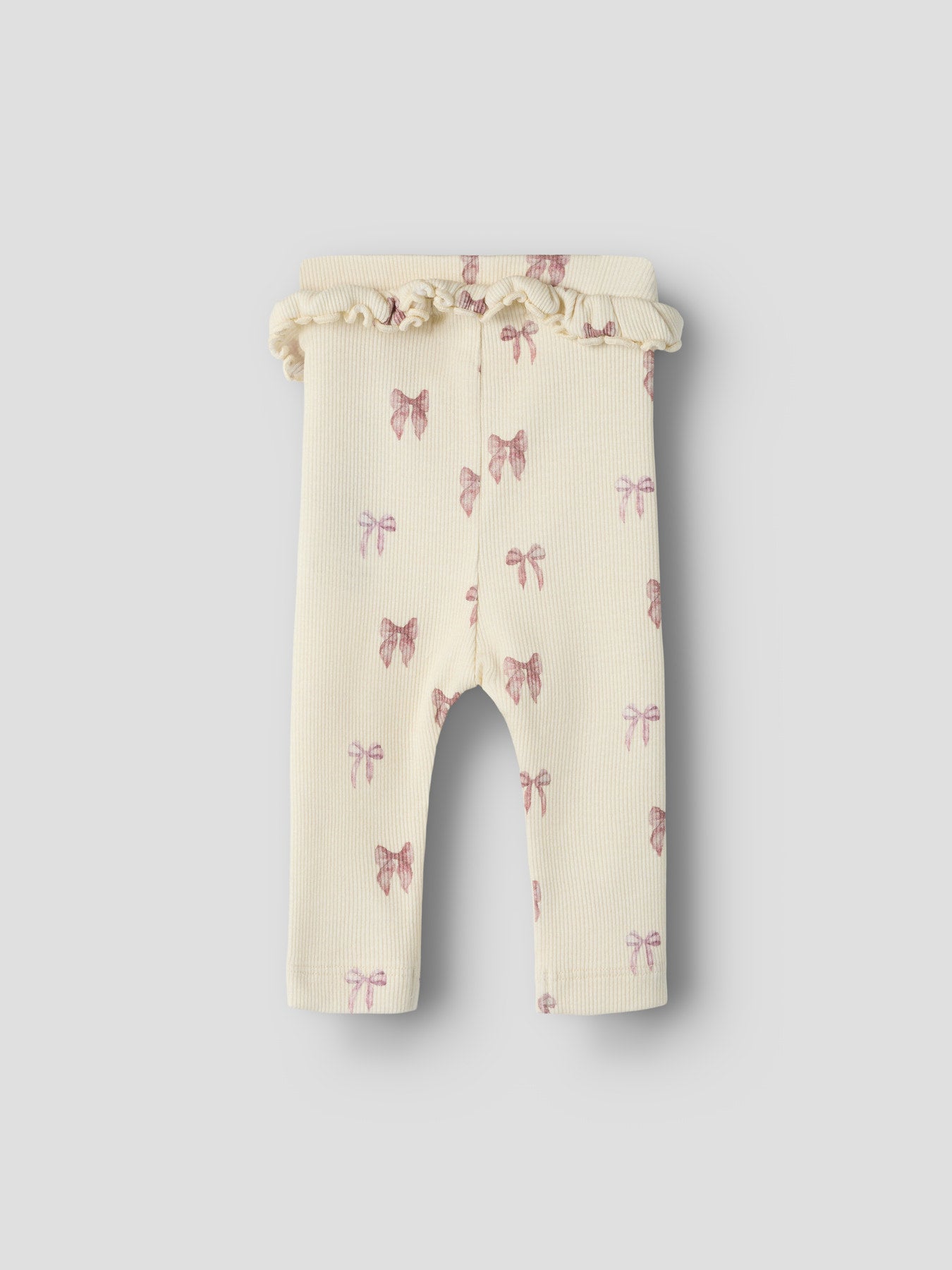 Ribbade natur vit bebis byxor med rosa rosetter till liten tjej i ekologisk bomull. Lil' Atelier.
NBFGAVO EFI SLIM LEGGING LIL NOOS
13239254