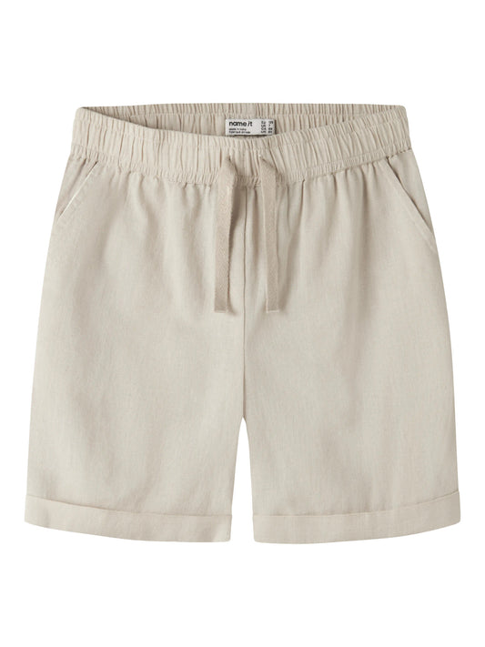 Beige linne shorts till pojke. Linneshorts till kille barn och ungdom.
NKMFALINNEN SHORTS
13240460