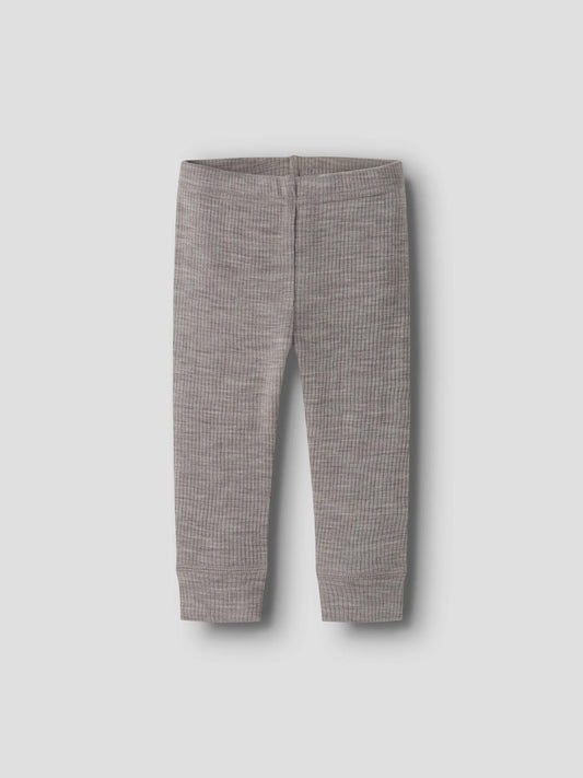 Name It Wax Baby Ullleggings I Merinoull Satellite Baby Pojke och bebis flicka