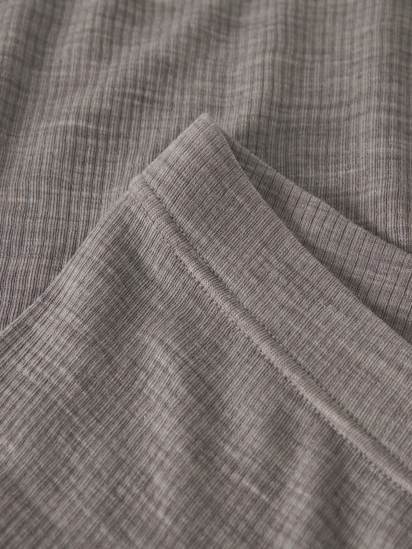 Name It Kids Wax gråbeige underställsbyxa i 100% merinoull för barn unisex flicka och pojke – 13242138