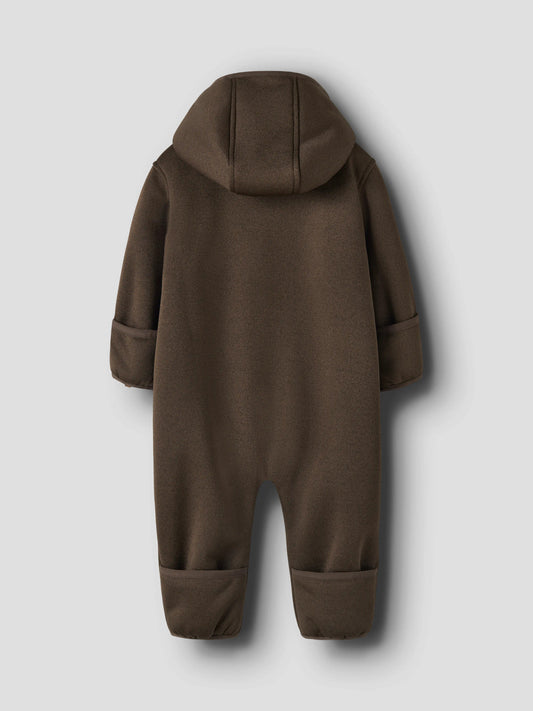 Lil' Atelier Loro brun softshelloverall Dark Earth baby unisex – 13244262