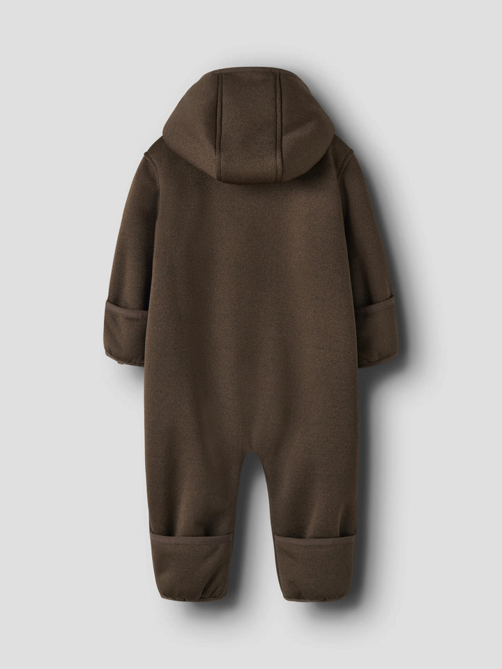 Lil' Atelier Loro brun softshelloverall Dark Earth baby unisex – 13244262
