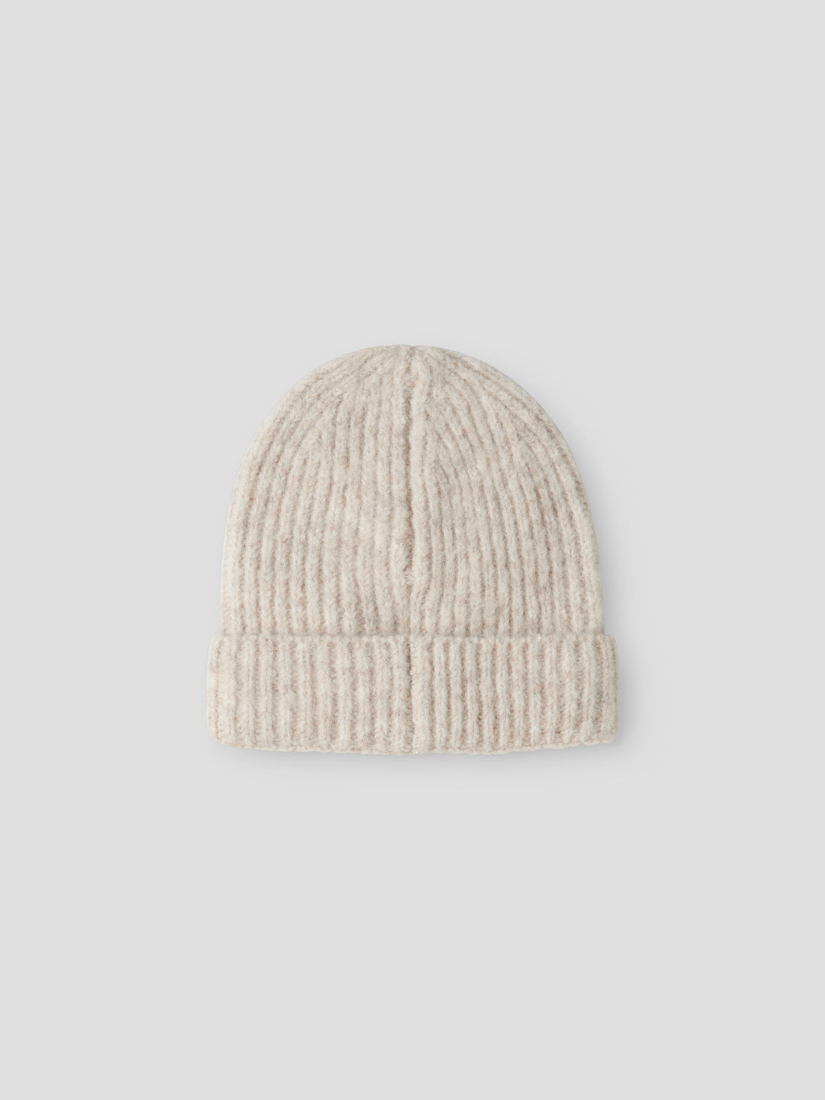 Name It Baby Maj ljusbeige stickad babymössa unisex flicka och pojke – Rainy Day – 13245301