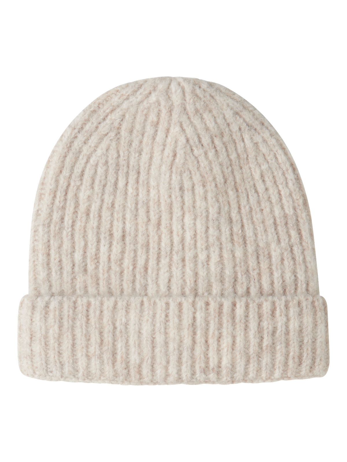 Name It Baby Maj ljusbeige stickad babymössa unisex flicka och pojke – Rainy Day – 13245301