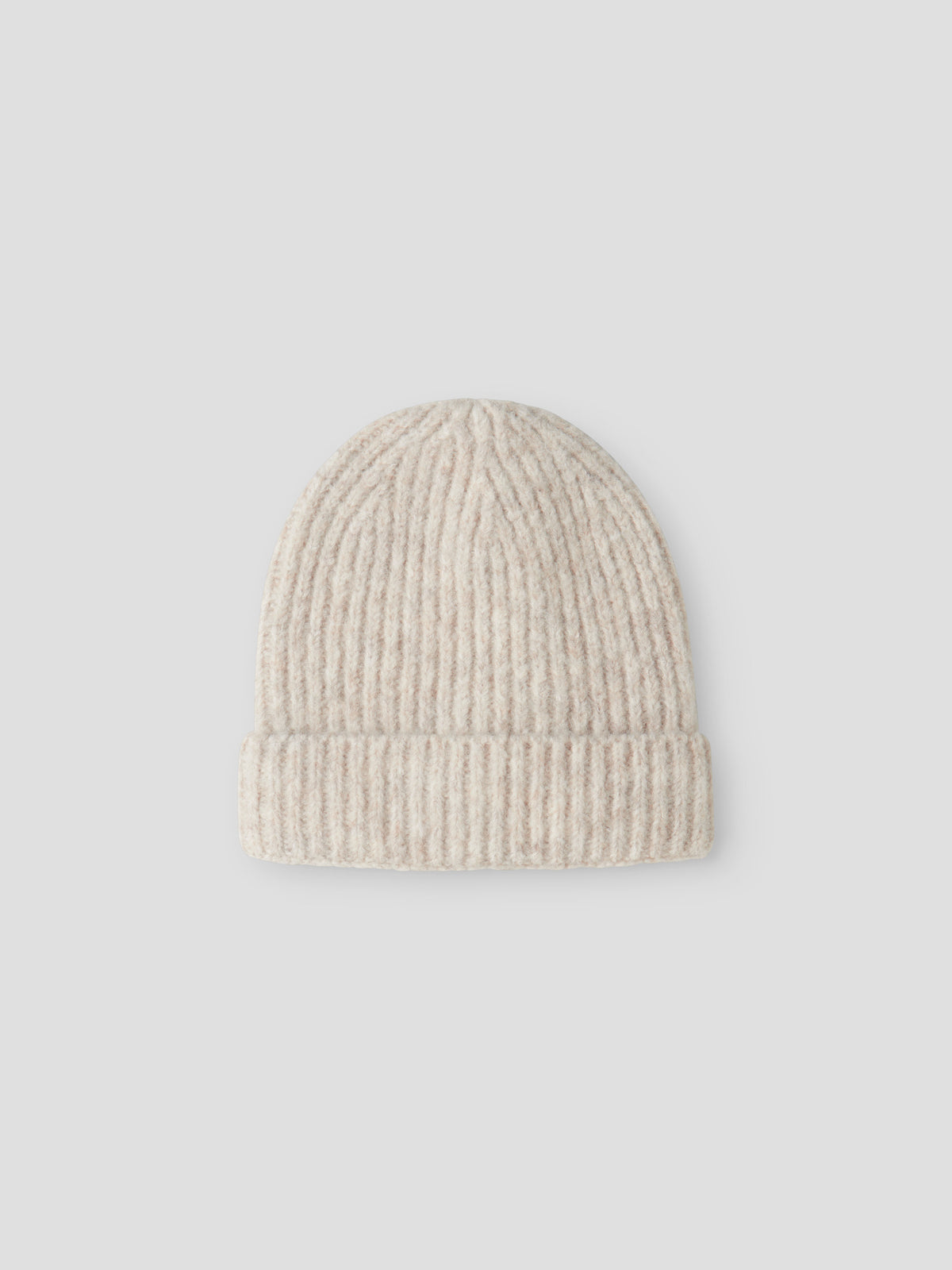 Name It Baby Maj ljusbeige stickad babymössa unisex flicka och pojke – Rainy Day – 13245301