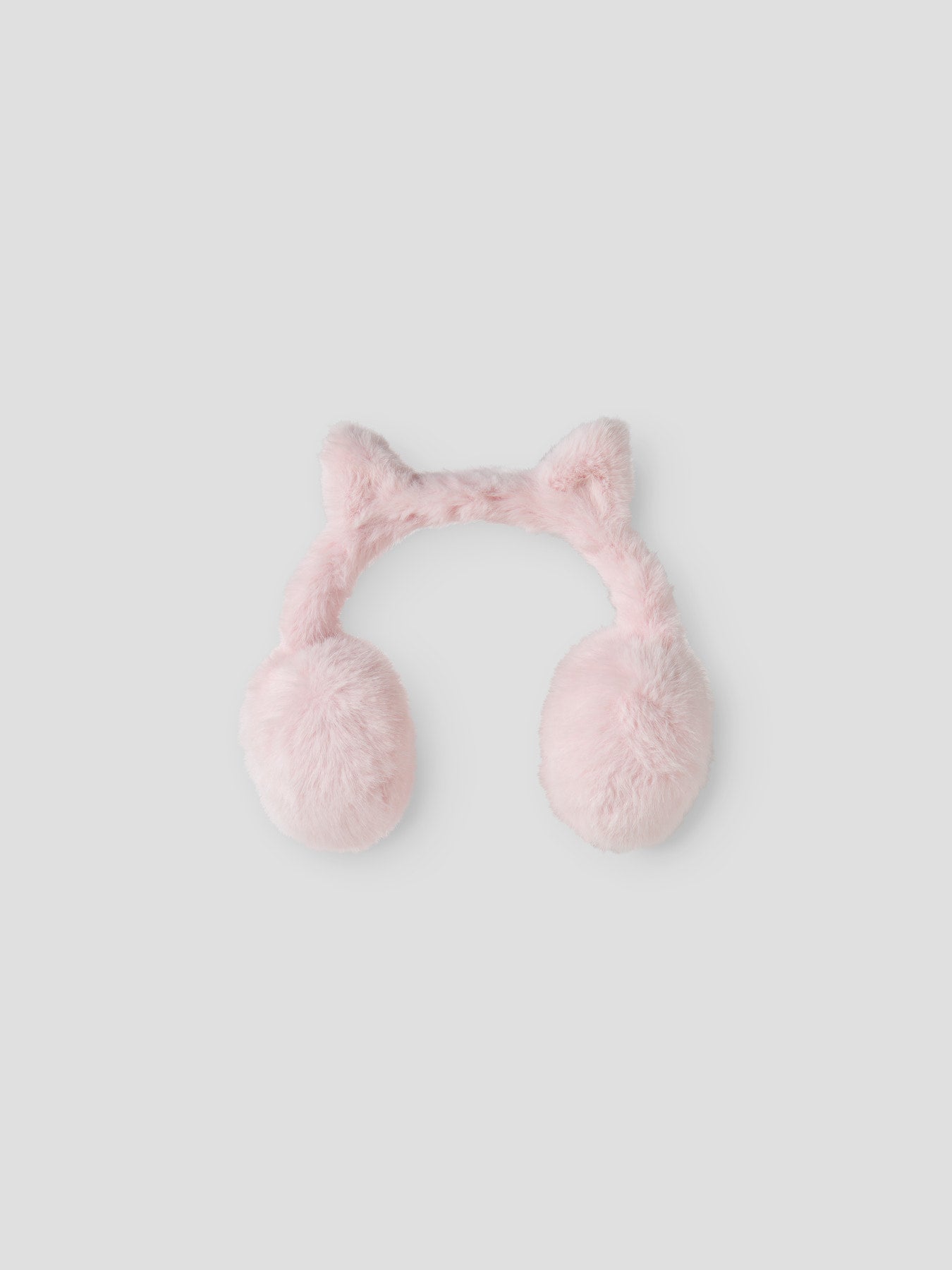 Name It Mini Mellow rosa fluffiga öronvärmare med kattöron och glitter för flicka – Lilac Snow – 13245320
