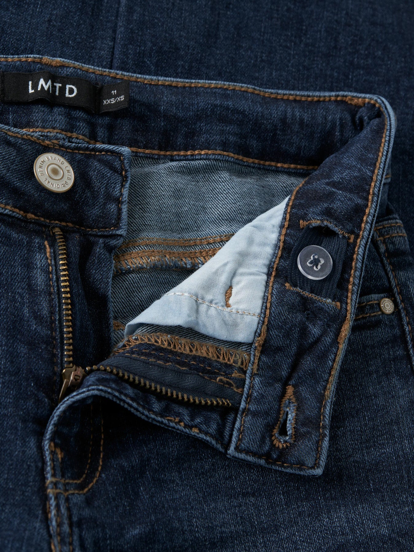 Rak low waist jeans till ungdom tjej