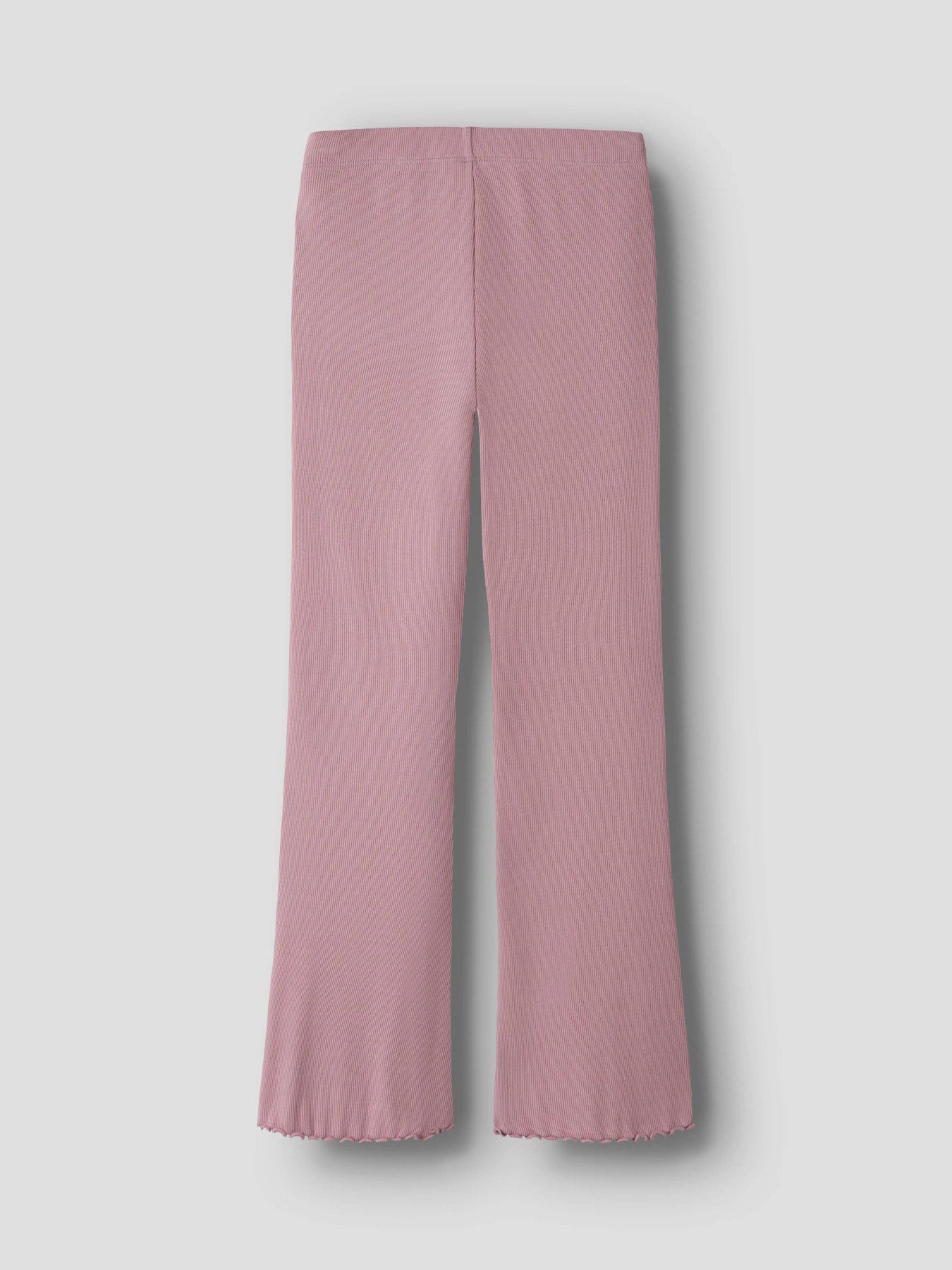 Name It Vemia ribbad utsvängd byxa för flicka kids i Lilas  – 13248314
