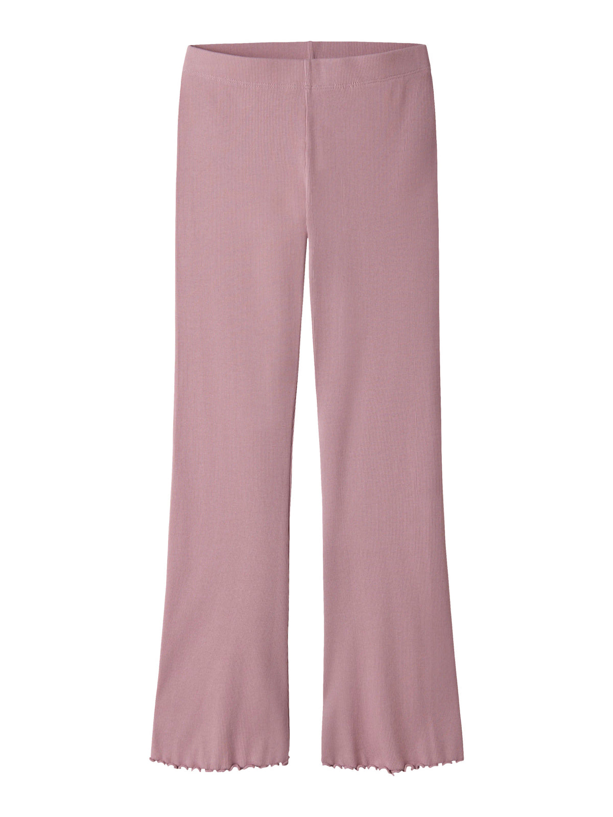 Name It Vemia ribbad utsvängd byxa för flicka kids i Lilas  – 13248314
