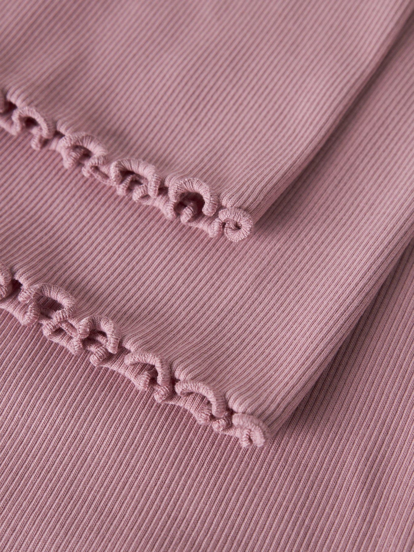 Name It Vemia ribbad utsvängd byxa för flicka kids i Lilas  – 13248314
