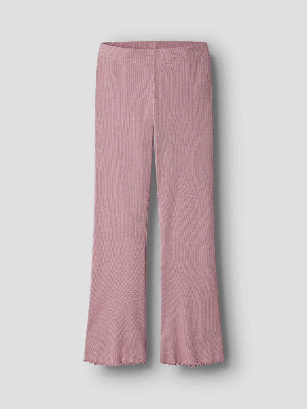 Name It Vemia ribbad utsvängd byxa för flicka kids i Lilas  – 13248314
