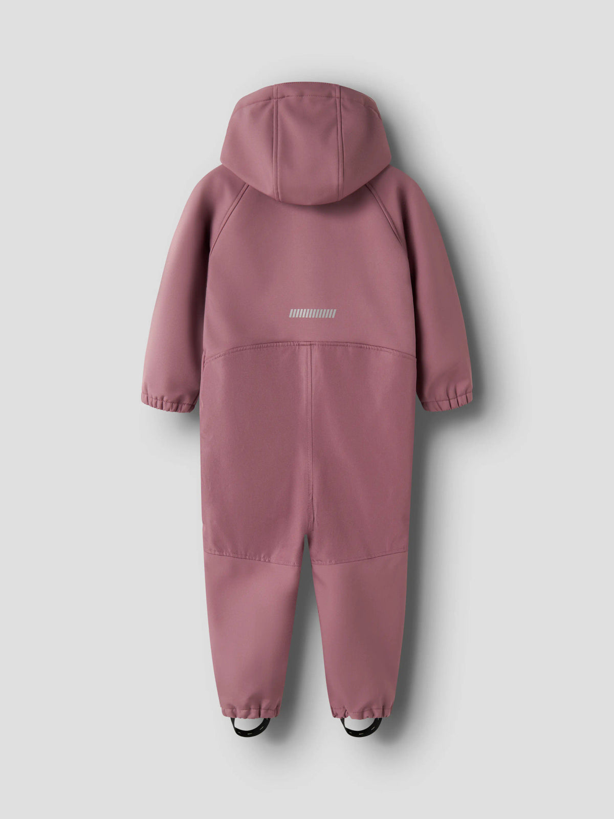 Name It Alfa rosa softshelloverall Magic som får mönster av rosetter när det regnar Wistful Mauve för flicka