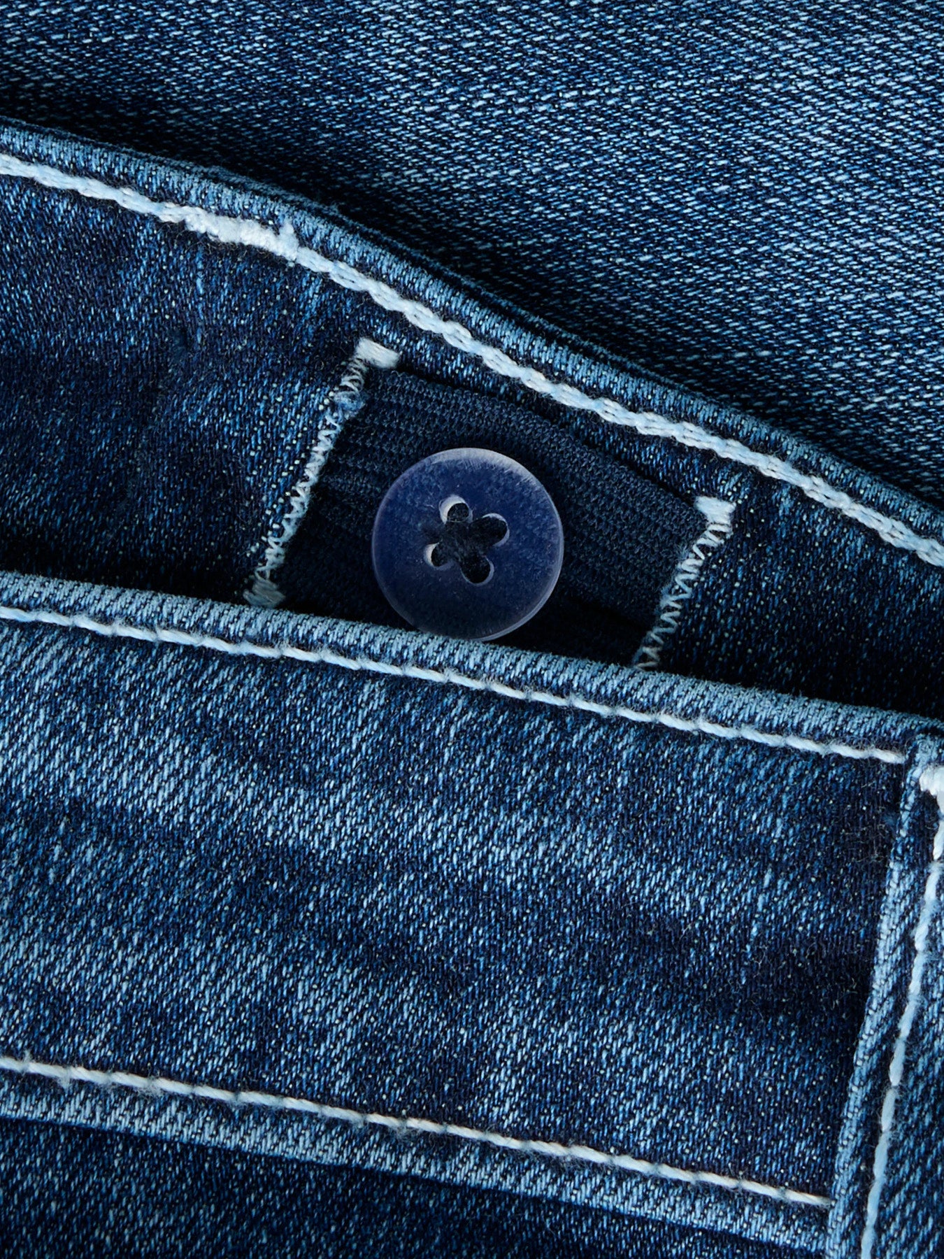 LMTD Libling LW Flared Jeans Dark Blue Denim Till Ungdom Flicka