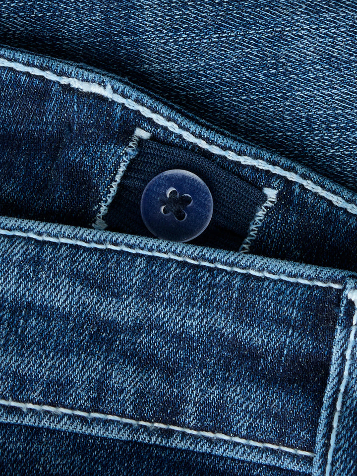 LMTD Libling LW Flared Jeans Dark Blue Denim Till Ungdom Flicka