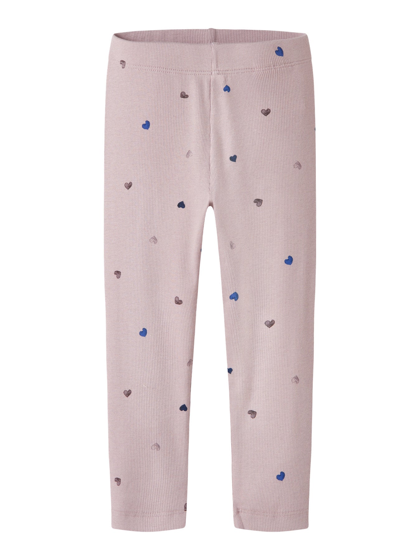 Rosa barn byxa till flicka. Ribbade barn leggings med hjärtan till flicka i ekologisk bomull från Name it . 
NMFNUTTI LEGGING NOOS
13250533