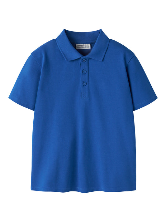 Klassisk enfärgad blå piké tröja till pojke. Kortärmad pike tröja i skön bomull från Name it till barn och ungdom kille.
NKMHANNI SS NREG POLO PB
13251000