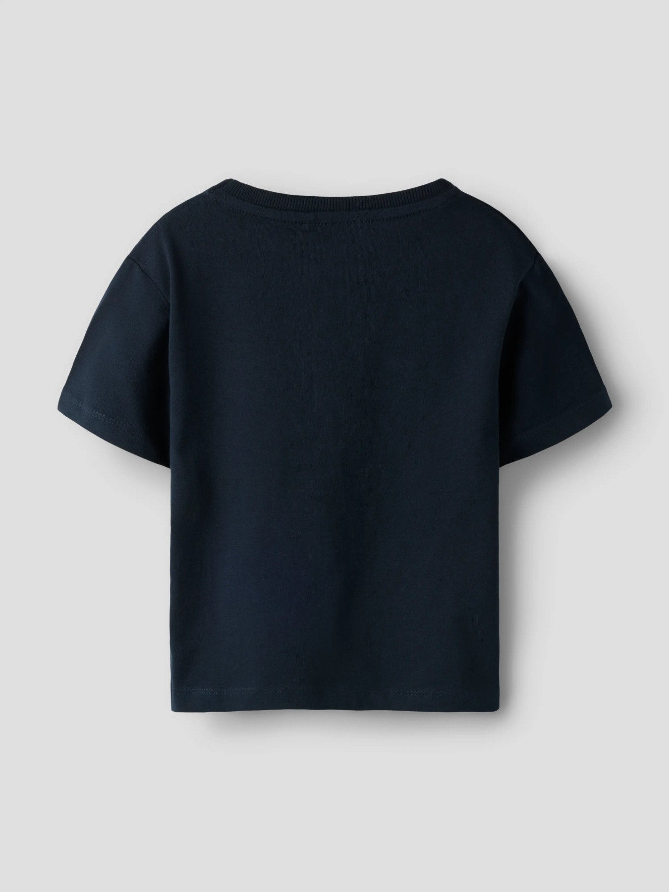 Enfärgad blå kortärmad t-shirt till pojke. Ekologiska barnkläder till pojke, t-shirt från Name it.
NMMFRANK SS NREG TOP BOX PB
13251009