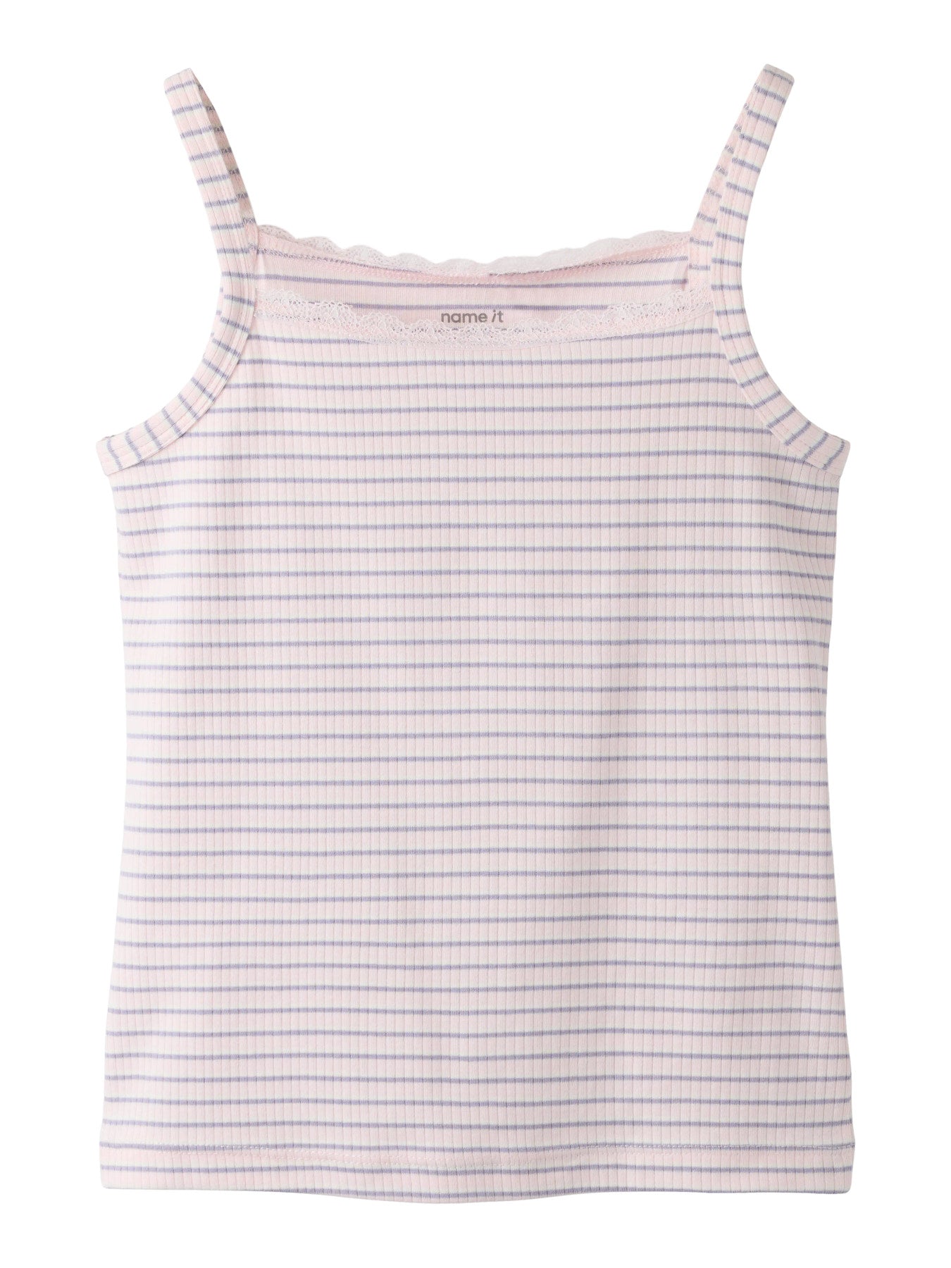 Rosa randigt linne med smala axelband till flicka. Tank linne till barn ungdom tjej från Name it.
NKFFENSINA SL SLIM TOP PB
13251228