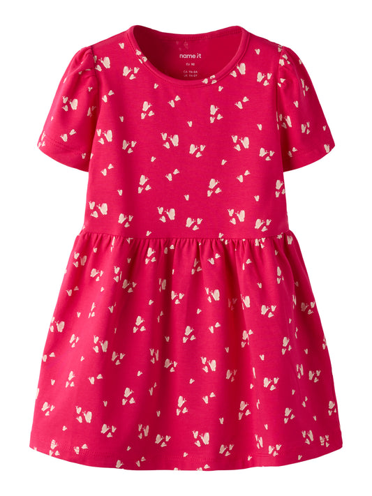 Röd kortärmad fjärils klänning till flicka. Söt sommar klänning med fjärilar, ekologiska barnkläder från Name it.
NMFFILLA SS DRESS BOX PB
13251499