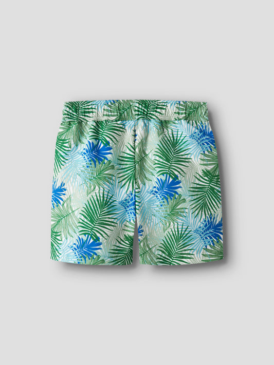 Blommiga hawaii mönstrade grön blå bad shorts till pojke. Badbyxor badshorts från Name it.
NKMZAKA SWIM SHORTS TB
13251965