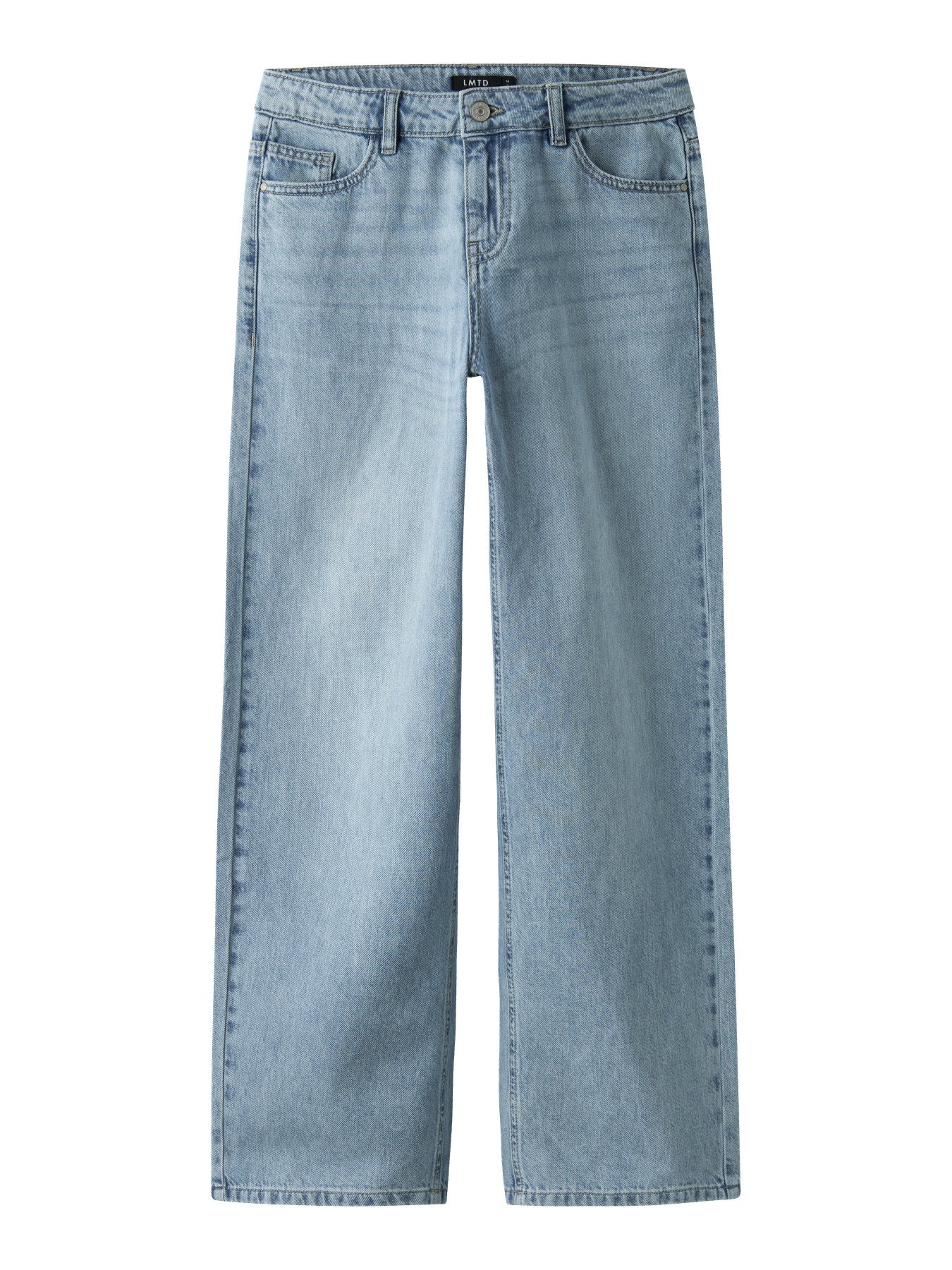 Ljus blå rak jeans till tjej ungdom. Barn och ungdomskläder till flicka från LMTD, straight fit, regular.
NLFBETT DNM LW R STRAIGHT PANT
13252046