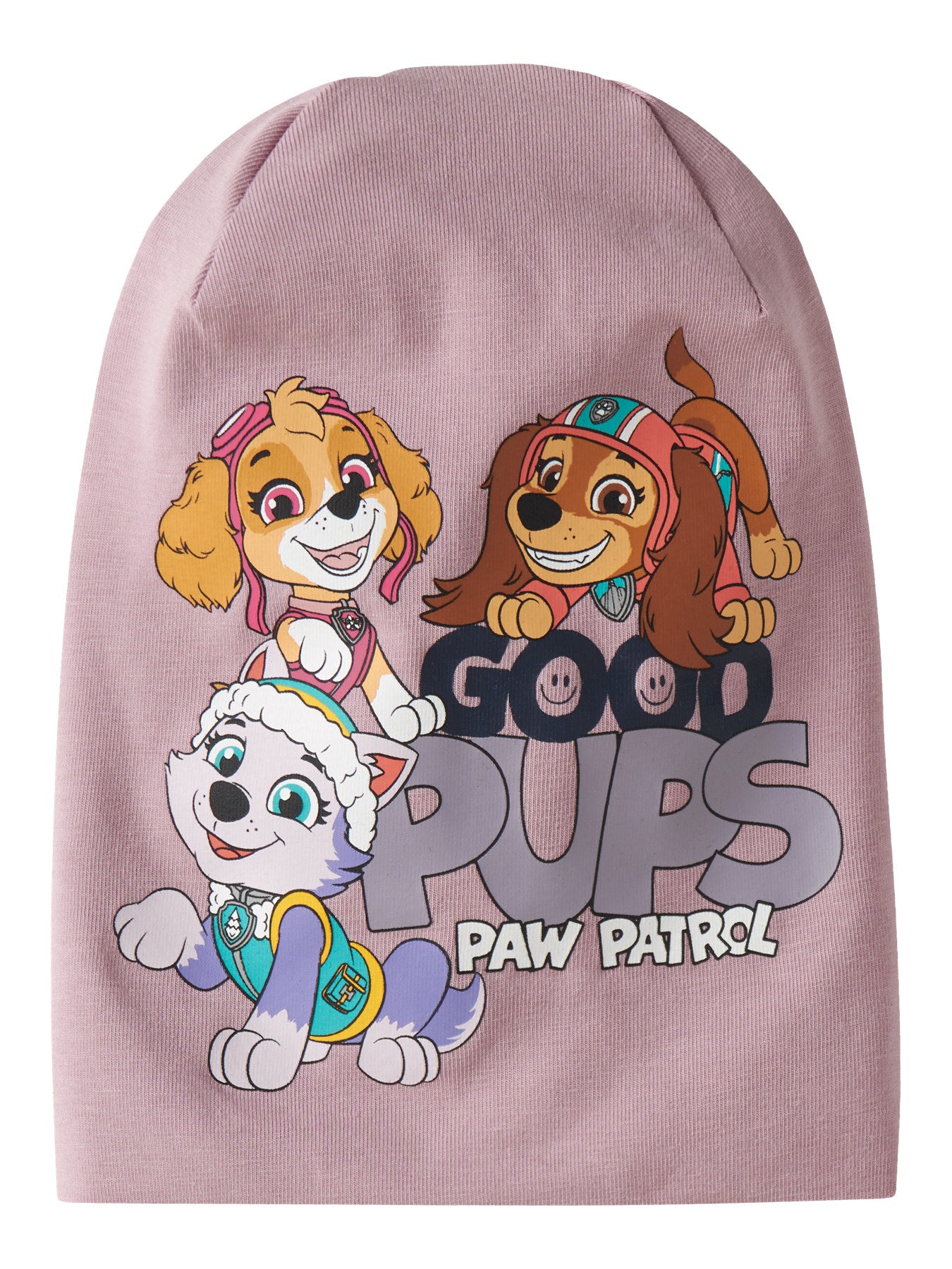 Rosa Paw Patrol mössa till flicka. Tunn rosa vårmössa till flicka. Mössa med motiv av hundarna i barnprogrammet PawPatrol. Färgglad barnmössa.
NMFJANIC PAW HAT CPLG
13252103