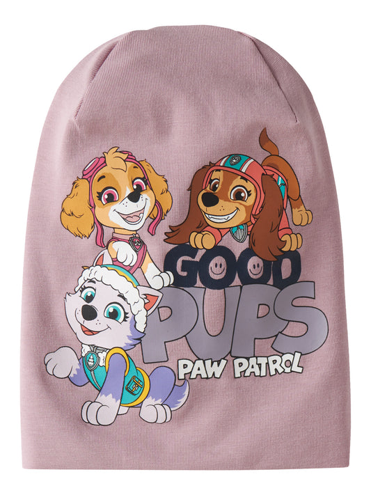 Rosa Paw Patrol mössa till flicka. Tunn rosa vårmössa till flicka. Mössa med motiv av hundarna i barnprogrammet PawPatrol. Färgglad barnmössa.
NMFJANIC PAW HAT CPLG
13252103