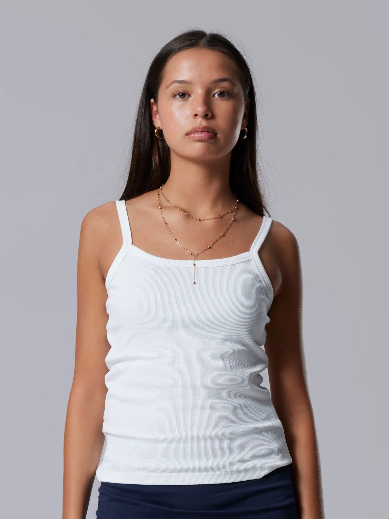 Vit linne med smala axelband till ungdom tjej. Bas linne strap top till flicka från LMTD.
NLFHINAJA STRAP TOP NOOS
13252459