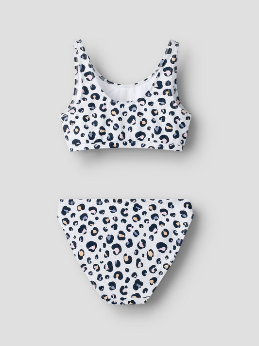 Blå mönstrad bikini till flicka. Badkläder till tjej från Name it. Barn och ungdoms bikini i blått, svart och Gult mönster.
NKFZANIMAL BIKINI
13253288
