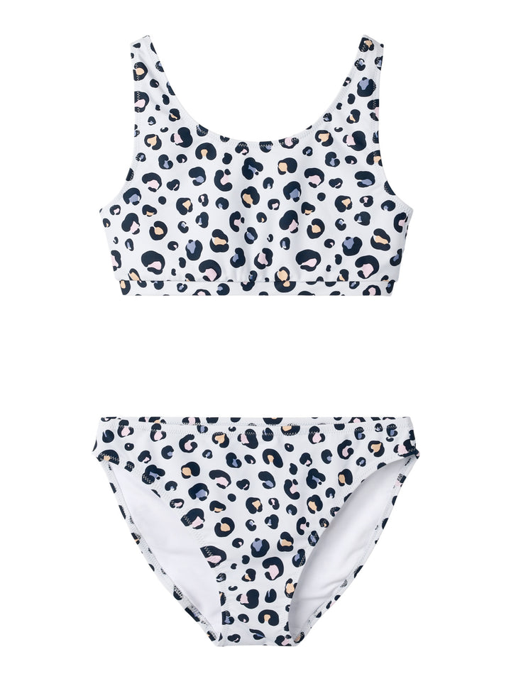 Blå mönstrad bikini till flicka. Badkläder till tjej från Name it. Barn och ungdoms bikini i blått, svart och Gult mönster.
NKFZANIMAL BIKINI
13253288