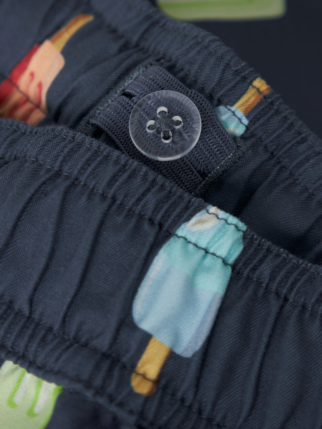 Blå mönstrade badshorts med glassar till pojke. Kul färgglad badbyxa till pojkar från Name it.
NMMZICE SWIM SHORTS
13253326