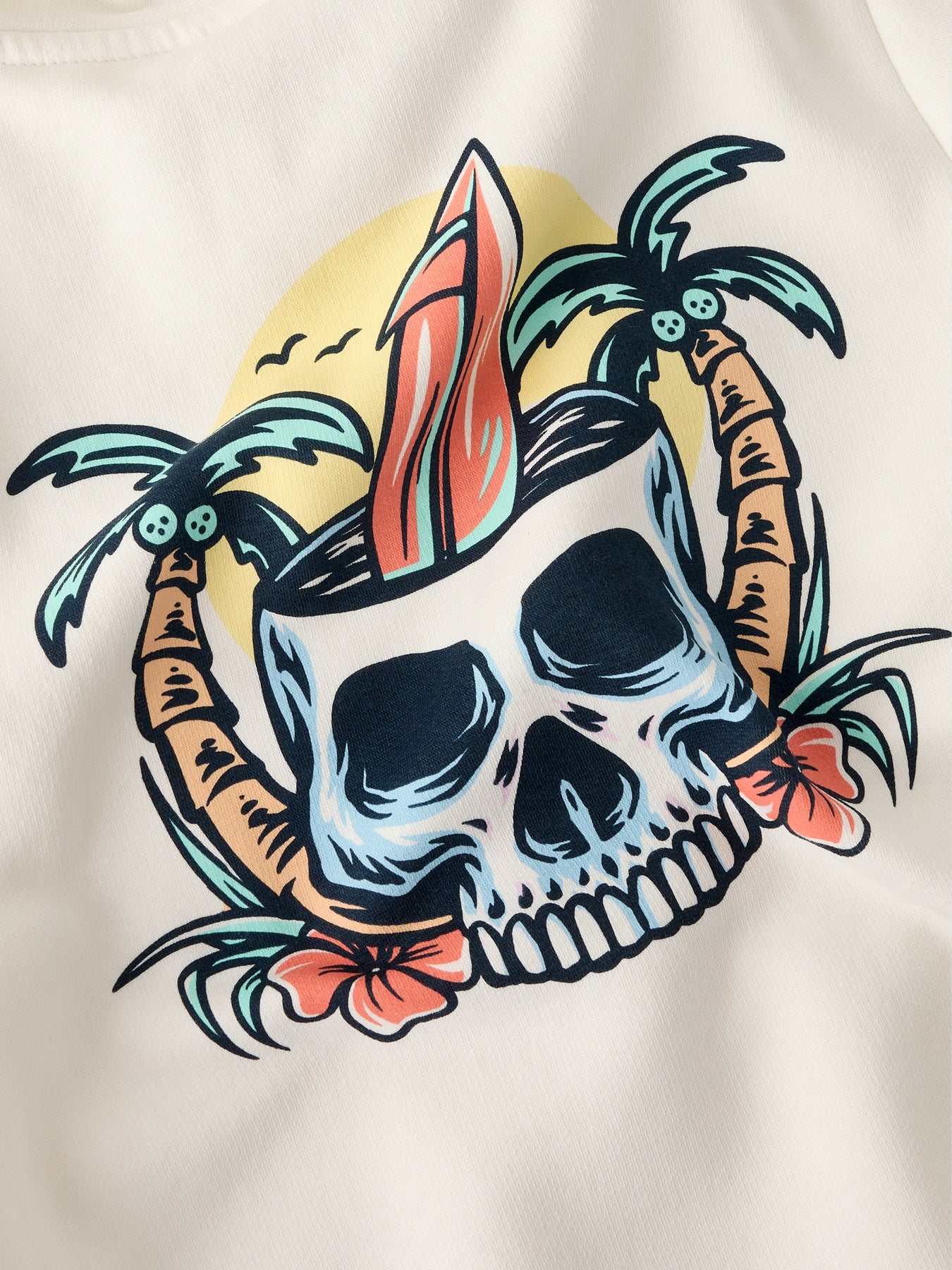 Vit hoodie med backprint döskalle till kille. Luvtröja med magficka hawaii aloha pirat till pojke.
NKMFABIAN SWE WH BRU PS
13253417