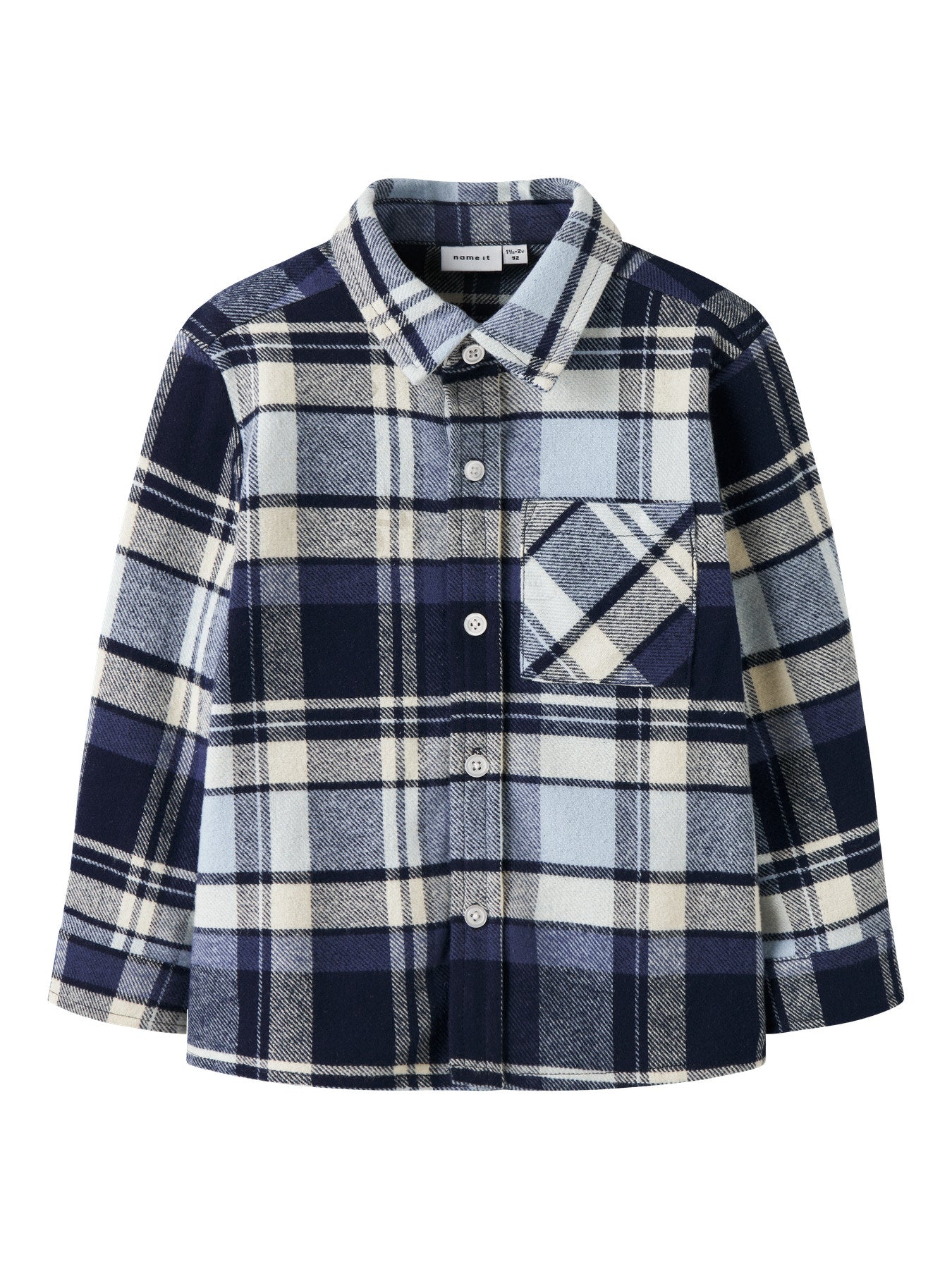 Snygg blå rutig flanell skjorta overshirt till pojke. Ekologiska barnkläder från Name it.
NMMDETUL LS OVERSHIRT
13253467
