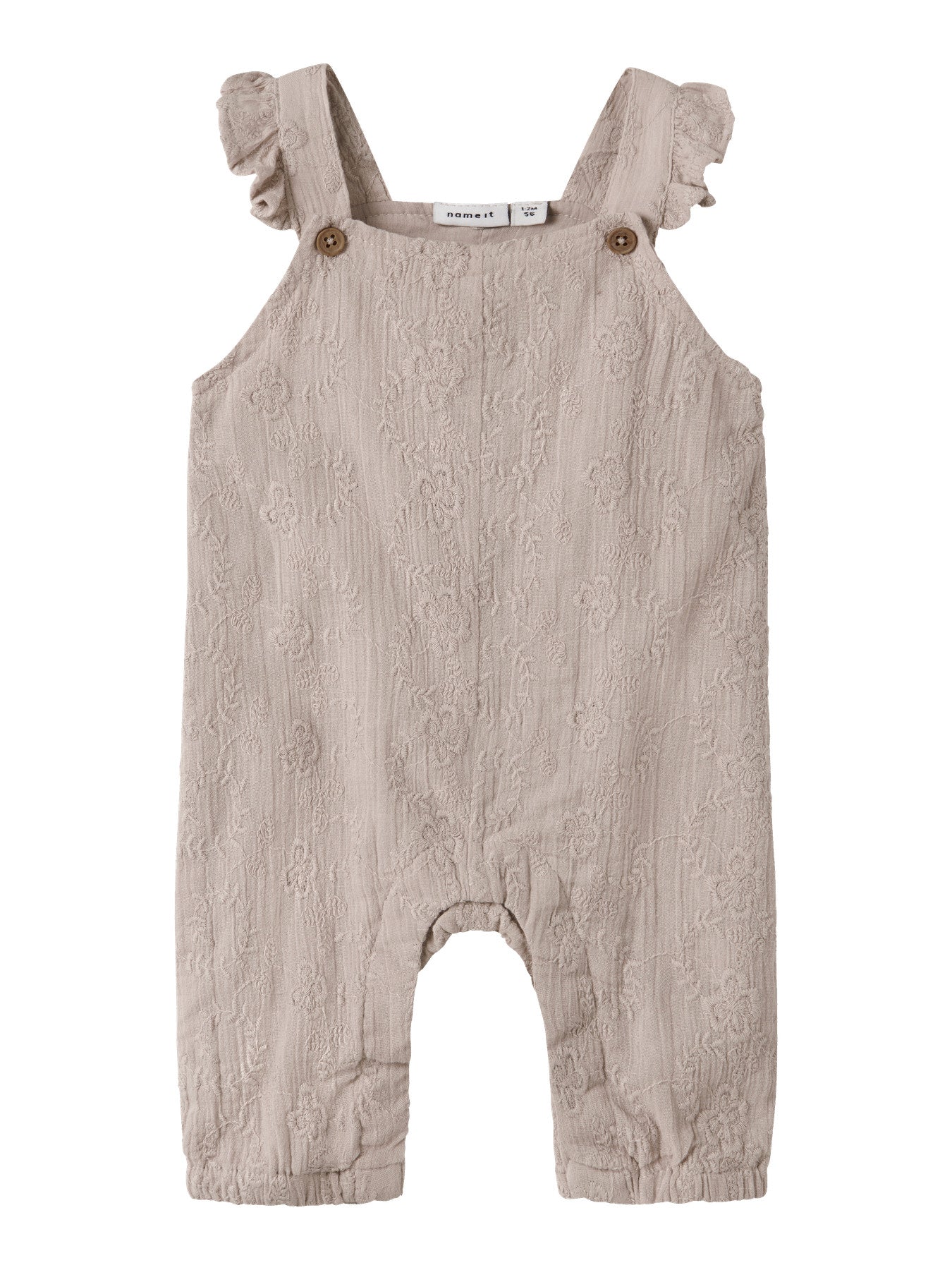 Söt broderad baby byxa med hängslen. Hängselbyxor till bebis flicka, ekologiska babykläder till flicka.
NBFDATINES OVERALL
13253622