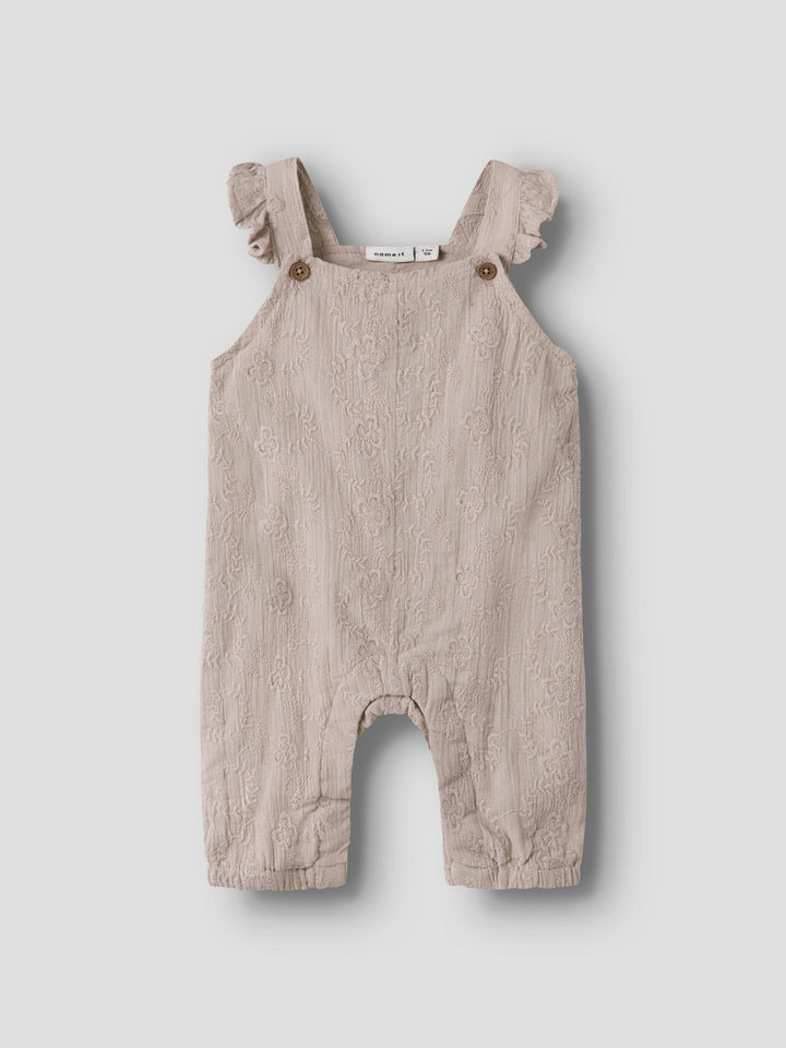 Söt broderad baby byxa med hängslen. Hängselbyxor till bebis flicka, ekologiska babykläder till flicka.
NBFDATINES OVERALL
13253622
