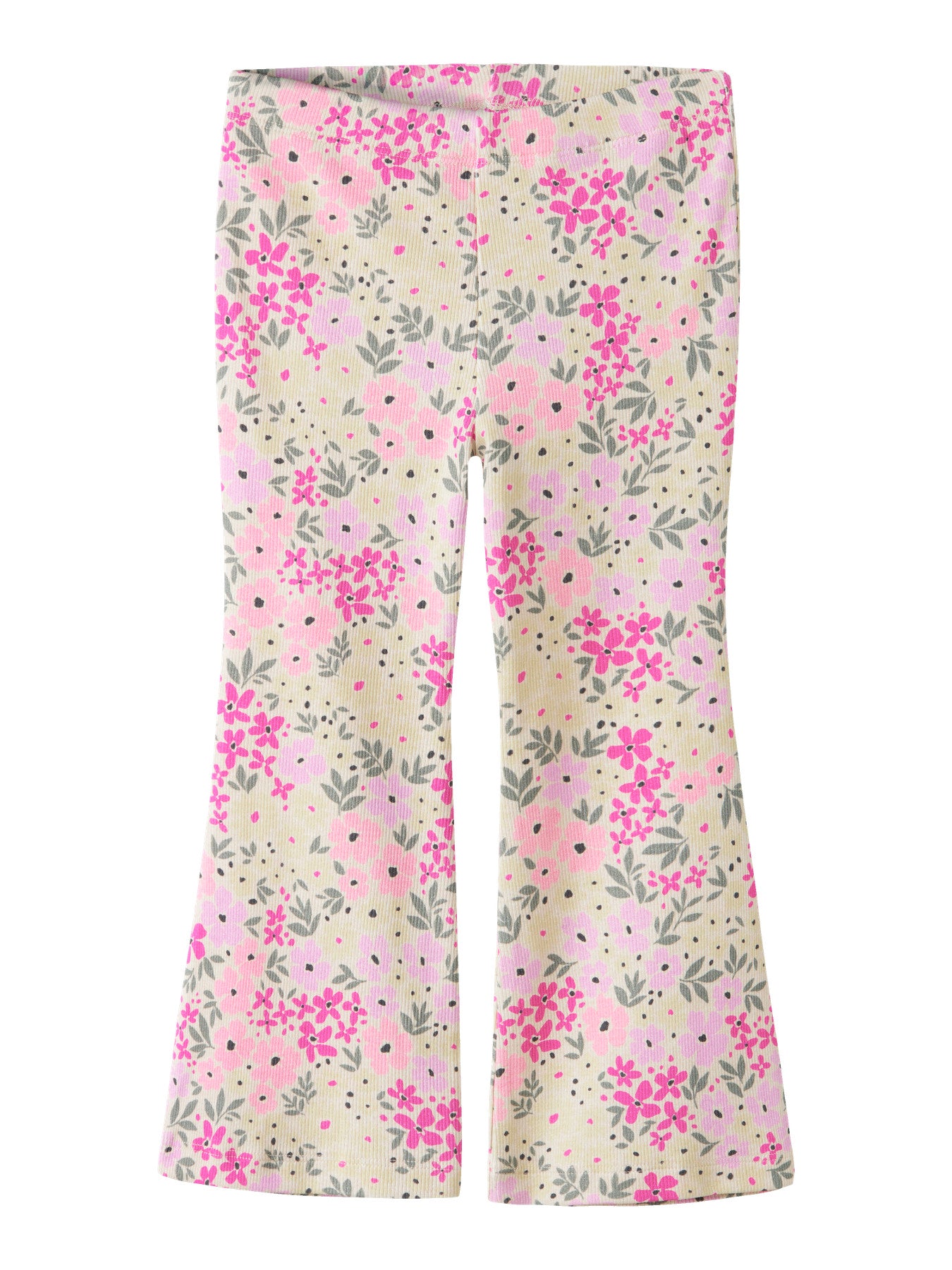 Färgglada utsvängda ribbade leggings till flicka. Blommiga byxor i ekologisk bomull från Name it. Gula och rosa mönstrade tjej byxor.
NMFDARTIAS FLARED PANT
13253632